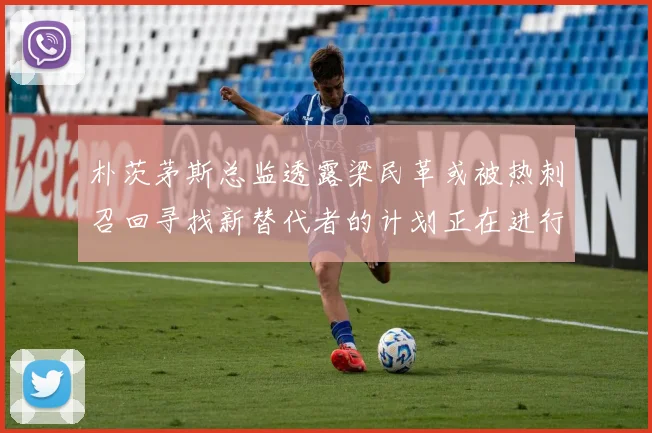 朴茨茅斯总监透露梁民革或被热刺召回寻找新替代者的计划正在进行中