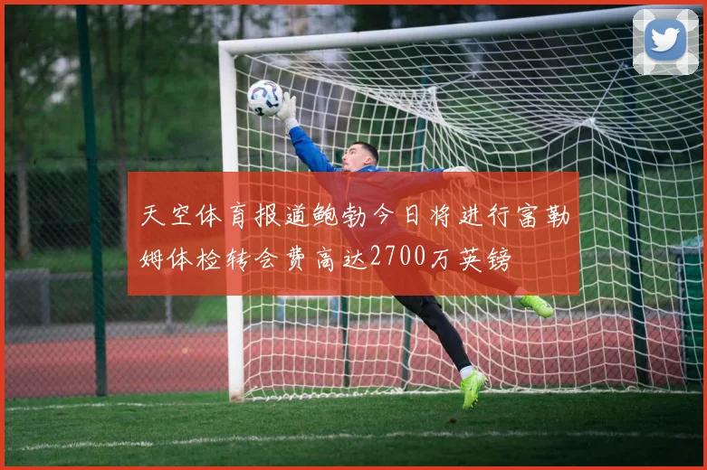 天空体育报道鲍勃今日将进行富勒姆体检转会费高达2700万英镑